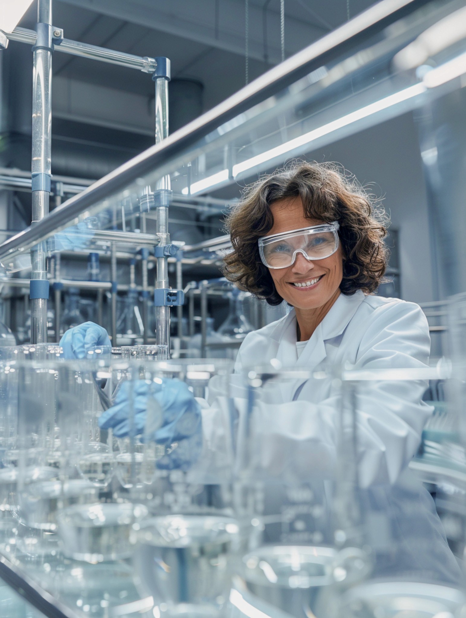Química clínica usando el sistema